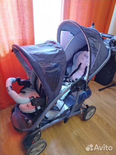 Прогулочная коляска для двойни или погодок
