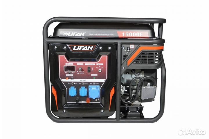 Генератор бензиновый lifan 12 GF-4 /LF15000E