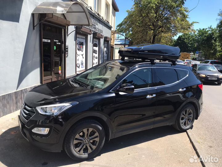Автобокс 450 л на крышу Hyundai Tucson