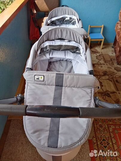 Коляска для двойни 2 в 1