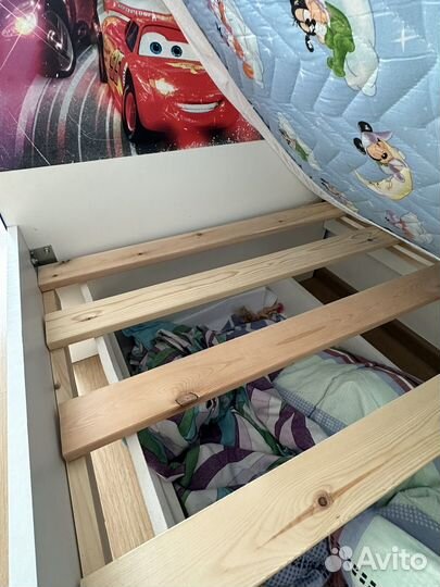 Детская кровать с фотопечатью 80*160