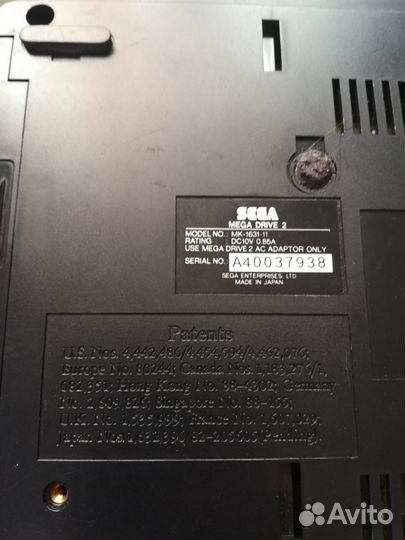 Sega megadrive 2 mk-1631-11