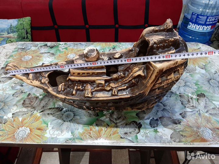 Аквариумный грот и 2 фильтра- помпа