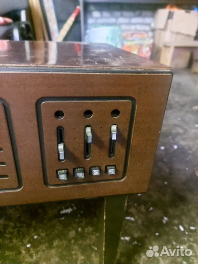 Акустическая система Горизонт 723, тумба под тв