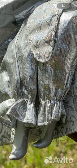 Коллекционная кукла Венецианский Арлекин, фарфор