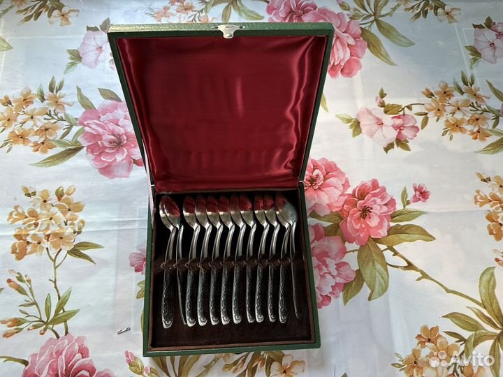 Набор чайных ложек СССР нержавейка