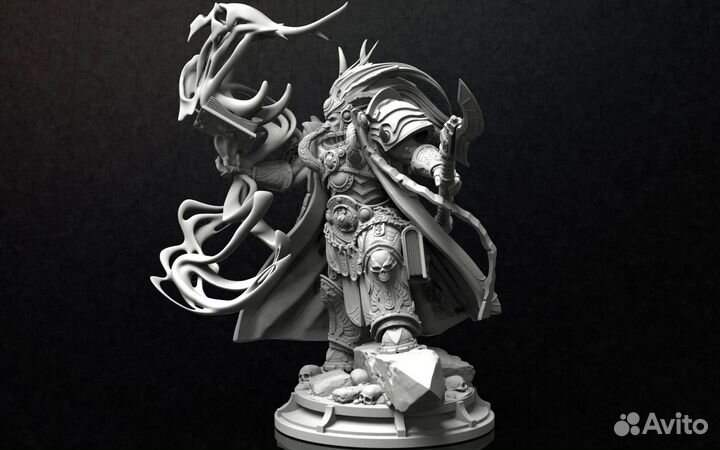 Миниатюра Warhammer Магнус Красный для покраски, 5