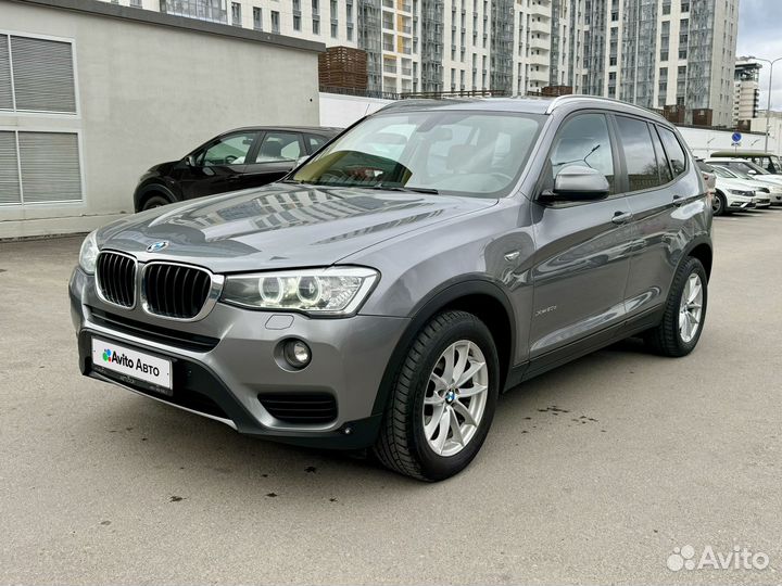 BMW X3 2.0 AT, 2015, 125 483 км