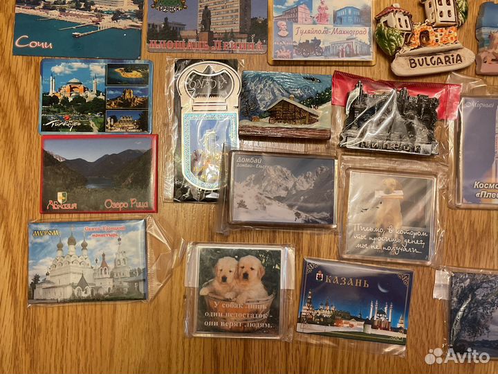 Магниты из разных городов)