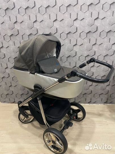 Коляска adamex 3 в 1 бу