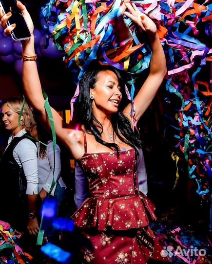 Бумажное шоу/бумажная дискотека/праздник/свадьба