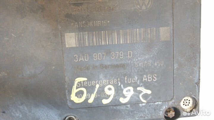 Блок абс, насос Volkswagen Golf 3, 1996
