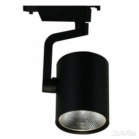 Трековый светильник-спот Arte Lamp Traccia Black A2310PL-1BK, 4000 К, черный