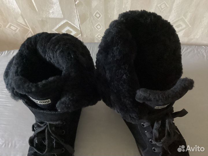 Ботинки зима Miu Miu