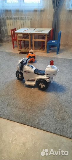 Детский мотоцикл на аккумуляторе бу