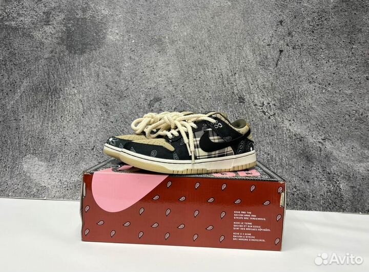 Кроссовки Nike SB dunk low x Cactus Jack Люкс