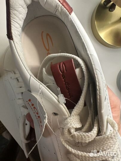 Кеды Santoni новые, оригинал