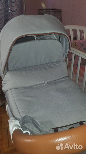 Прогулочная коляска 2 в 1 rico naturo + автолюлька