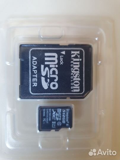 Карта памяти MicroSD 512 GB Class 10