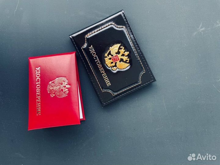 Комплект мвд из 2 предметов: обложка, корочка