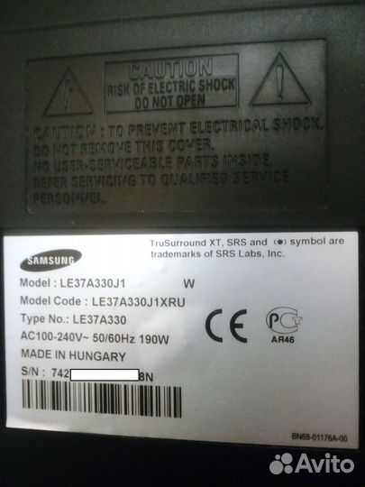 Samsung LE-37A330J1