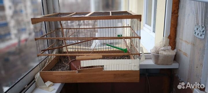 Клетка для попугая бу