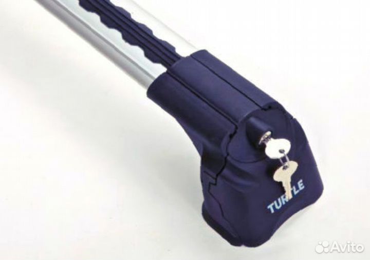 Багажник Turtle Air 3 106 см серебристого цвета