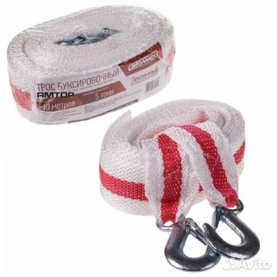 Skyway S03101017 Трос буксировочный 5т лента 10м