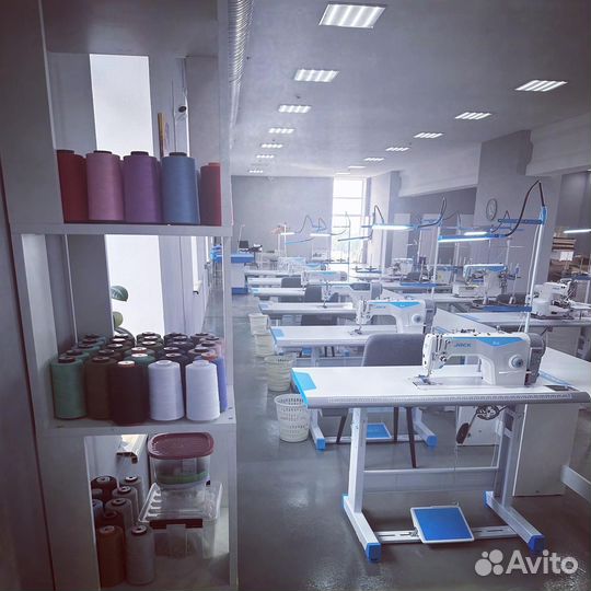 Швейный цех, производство одежды, фабрика