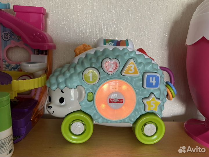 Ежик и ленивец fisher price