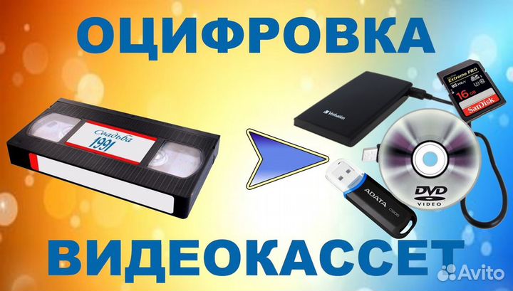 Оцифровка видеокассет