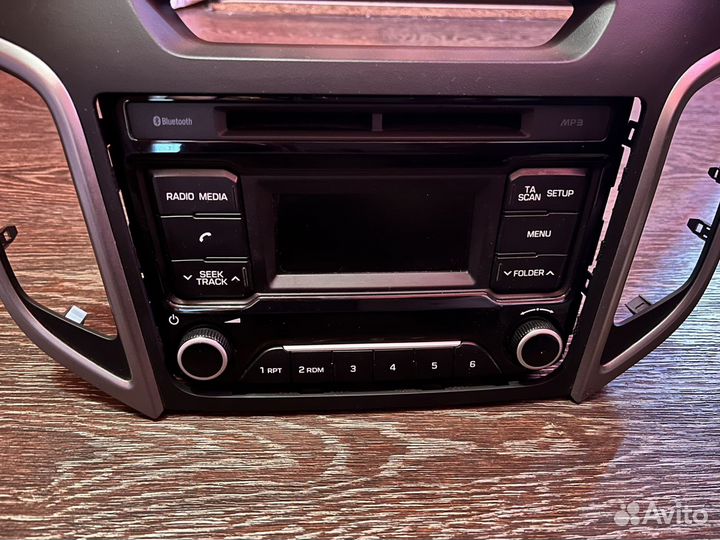 Штатная магнитола на hyundai creta