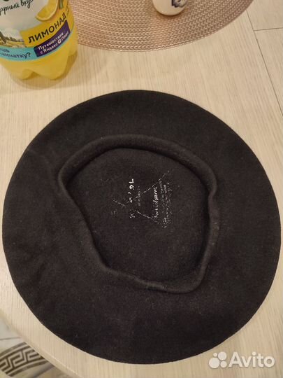 Берет женский черный весна/осень