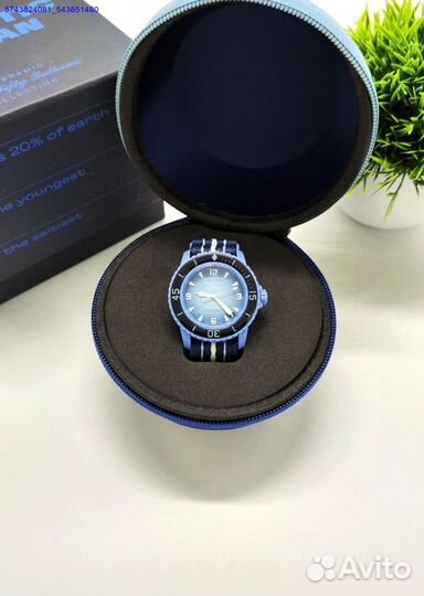 Часы Swatch blancpain Atlantic ocean (Арт.24331)