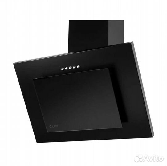 Наклонная кухонная вытяжка LEX Mini 500 Black