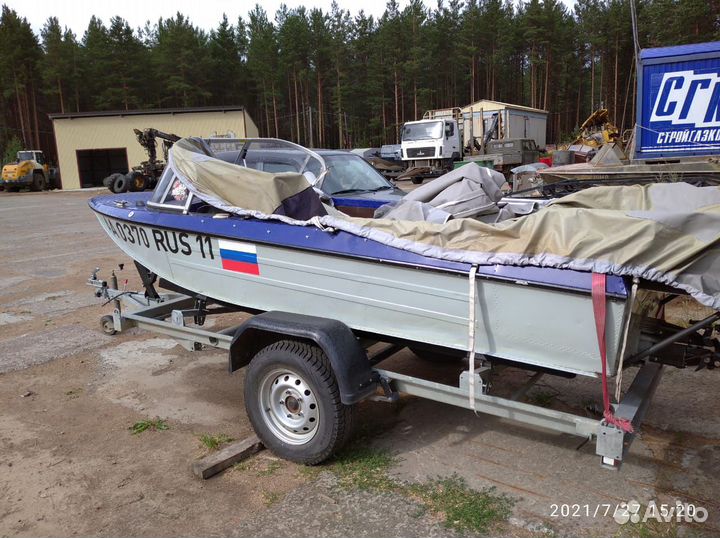 Моторная лодка Ока4 на водомете