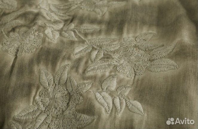 Постельное белье евро Novella yesil (Ecocotton)