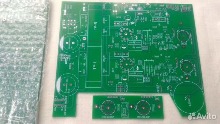 Плата лампового усилителя 6Ф3П