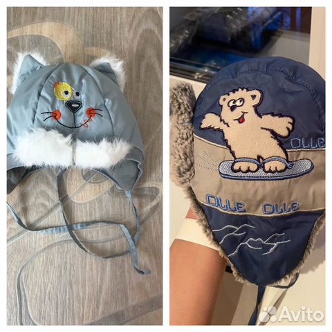 Шапка для мальчика теплая