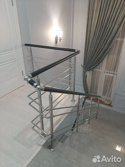 Перила, поручни из нержавеющей стали