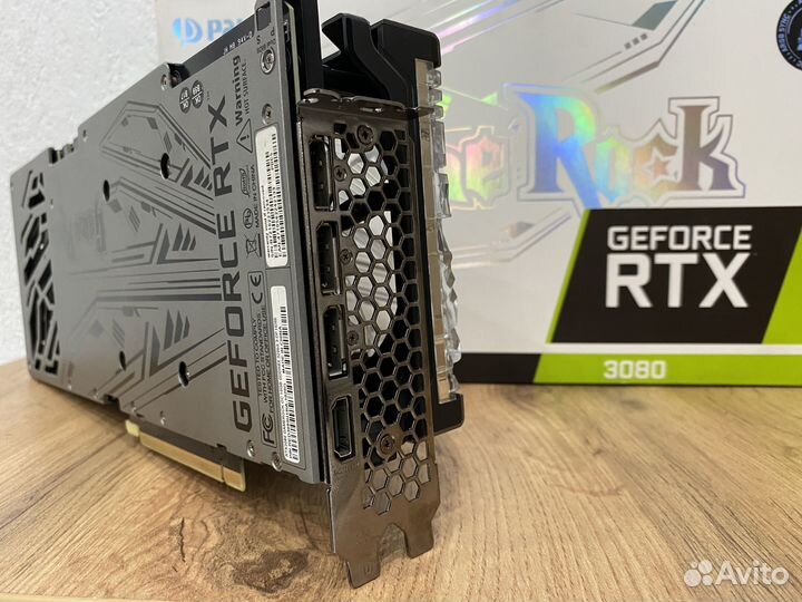 Видеокарта GeForce RTX 3080 Palit GameRock Гаранти