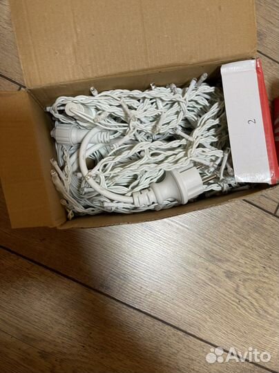 Гирлянда уличная бахрома