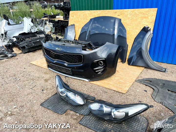 Ноускат Kia Sportage 4 2015-2018 морда в сборе