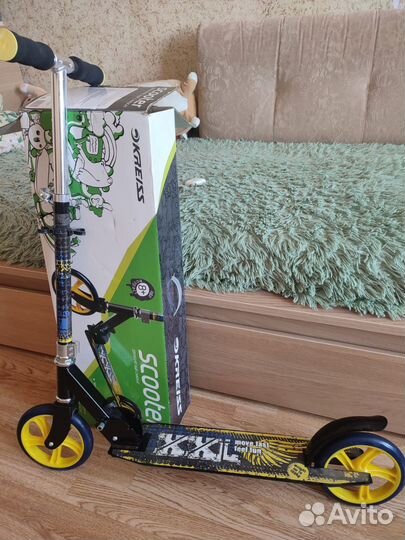 Самокат детский двухколесный бу