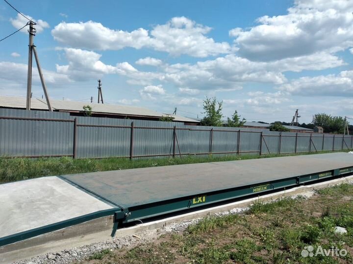 Автомобильные весы 60 тонн 18 метров (без рамы)