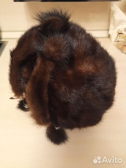 Шапка норковая женская