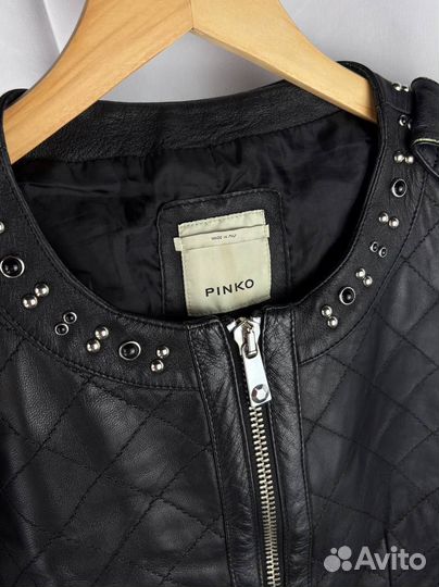 Pinko кожаная куртка 42IT. Оригинал
