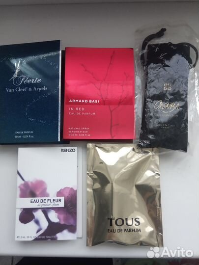 Пробники парфюма 17 штук винтаж цена за все