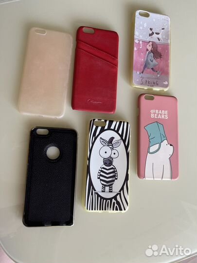 Чехлы (6 шт)на iPhone 6 plus