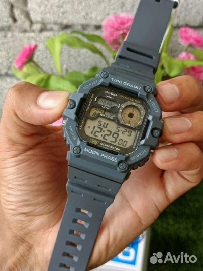 Мужские наручные часы Casio Collection WS-1700H-8A